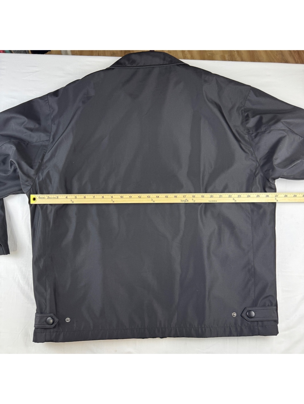 Dunbrooke Men's Metro Black Coat Jacket CORVETTE car auto XL New With Tags - Picture 7 of 8